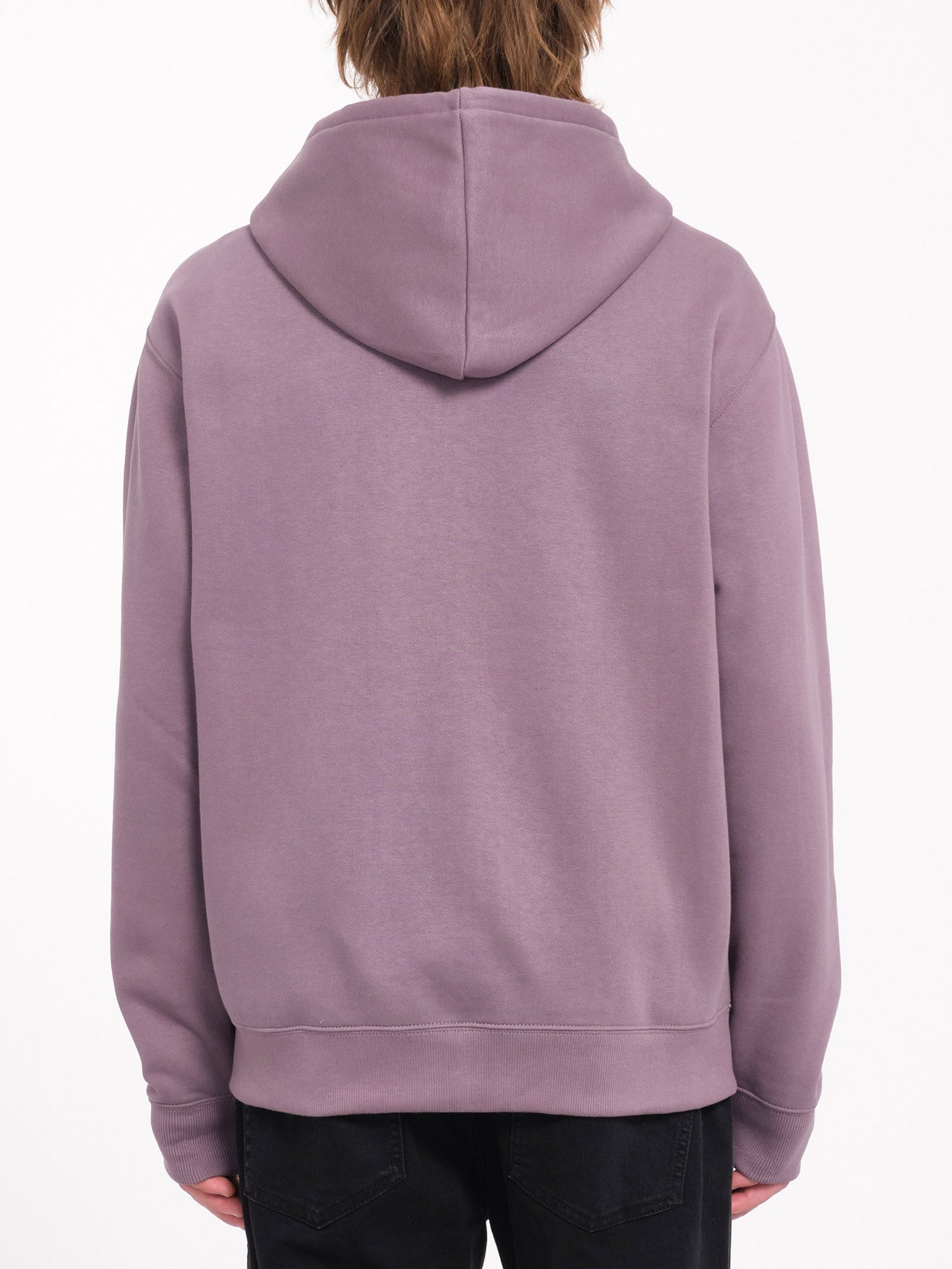 Single Stone Zip-Up Hoodie - Vintage Purple