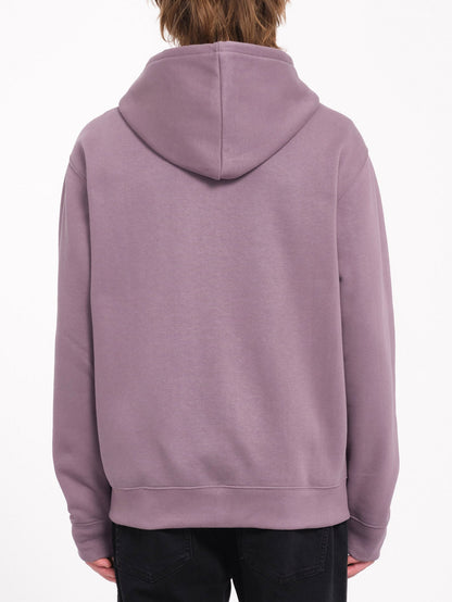 Single Stone Zip-Up Hoodie - Vintage Purple