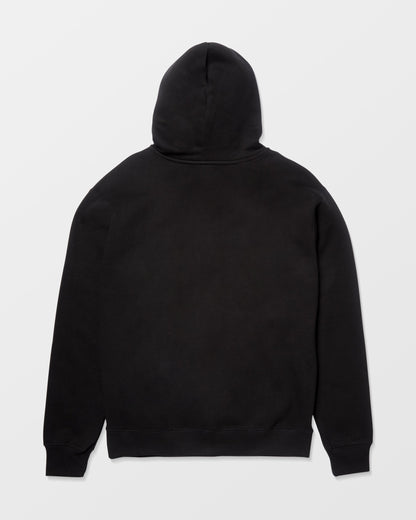 Sweat À Capuche Zippé Single Stone - Black