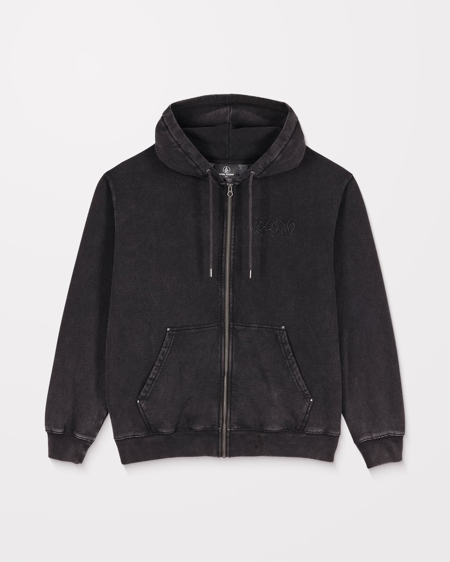 Sweat À Capuche Zippé Studder - Black