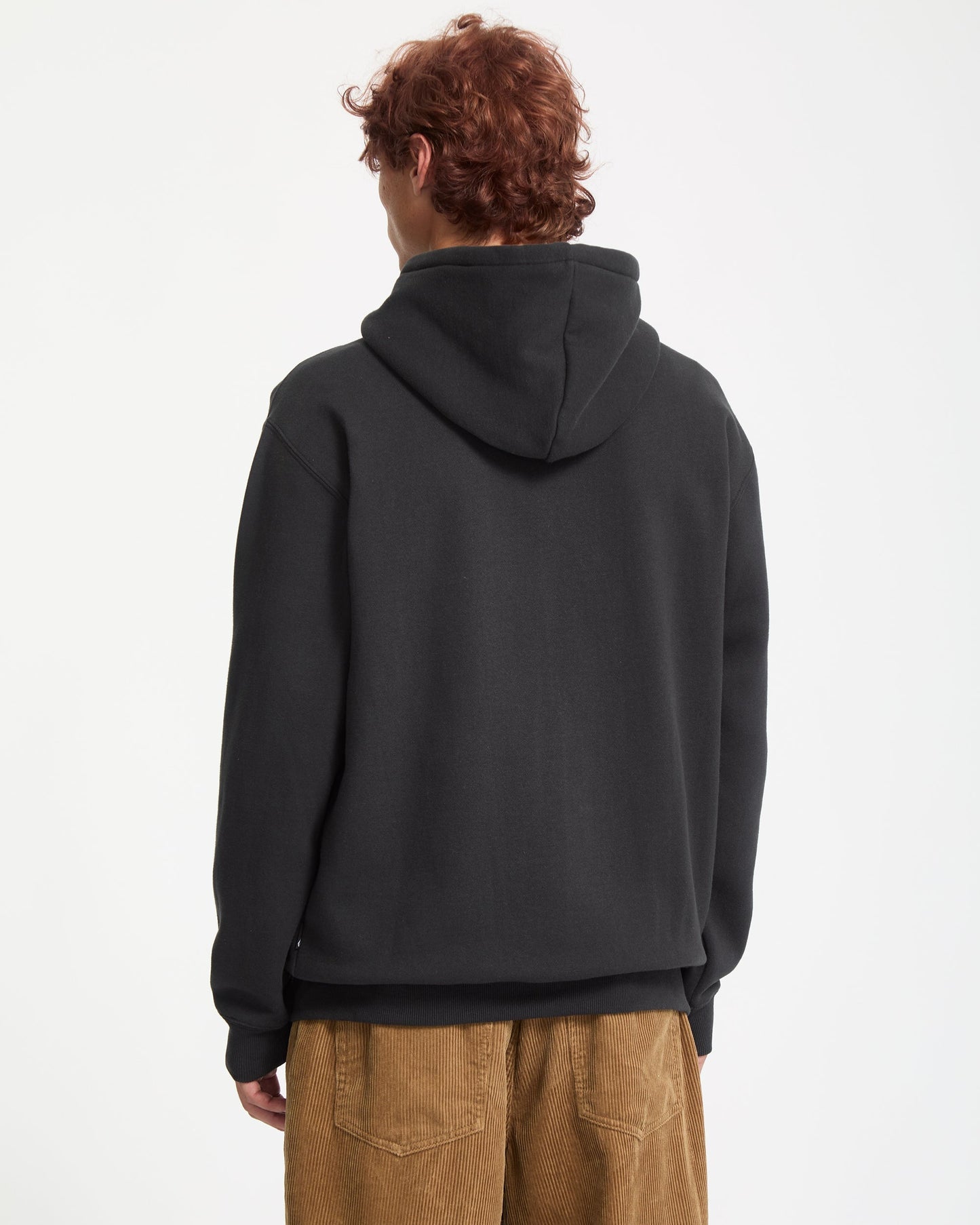 Stick Stoner Kapuzenjacke mit Reißverschluss - Antikschwarz