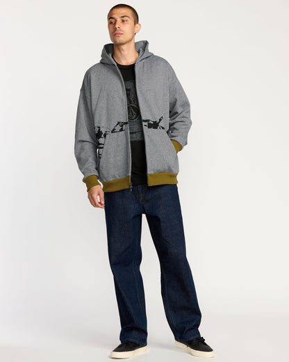 POVJ HEAVY ZIP FLEECE
