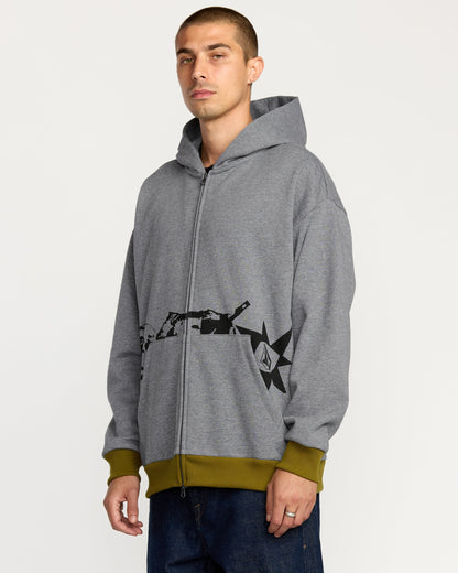POVJ HEAVY ZIP FLEECE