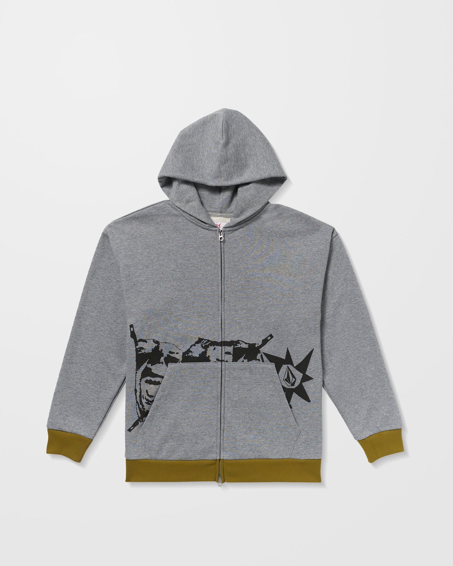 POVJ HEAVY ZIP FLEECE