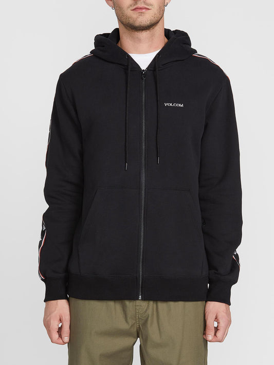 Banes Zip Hoodie - SCHWARZ