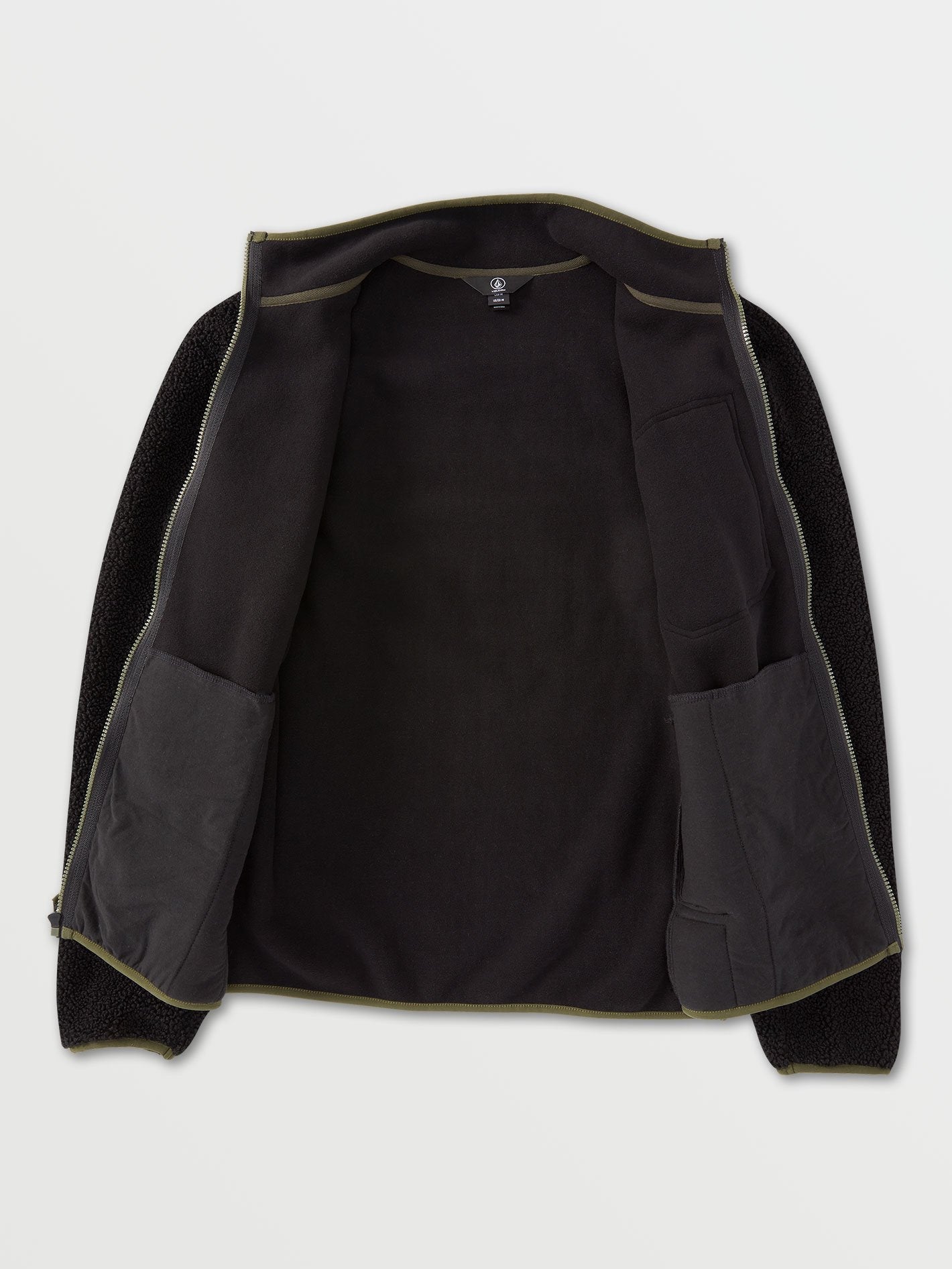 Muzzer Fuzzar Zip-Up Sweatshirt - NEW BLACK
