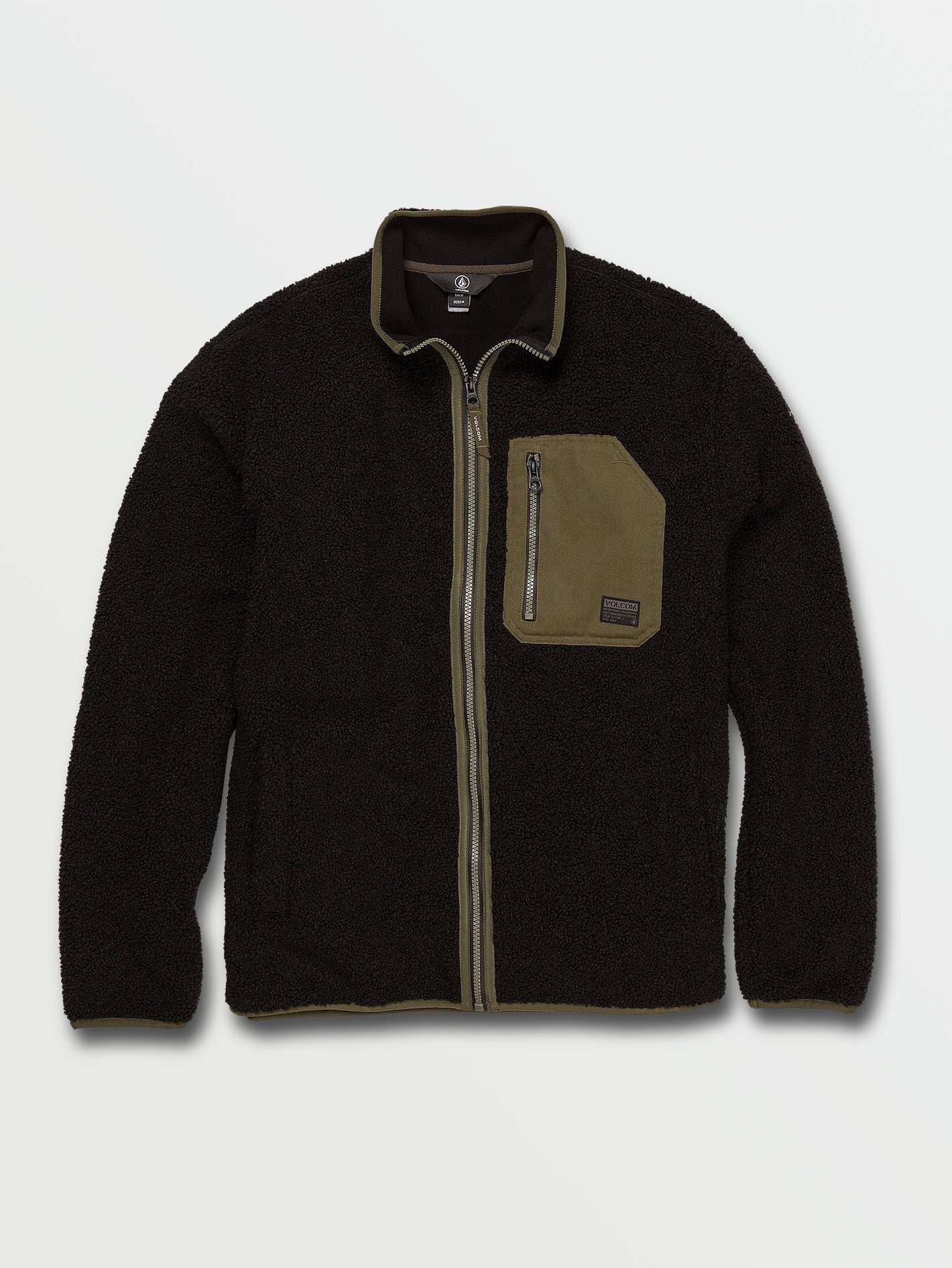 Muzzer Fuzzar Zip-Up Sweatshirt - NEW BLACK