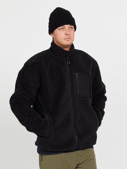 Sweat zippé Muzzer Fuzzar - BLACK
