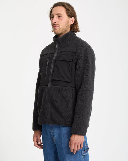 Sweat Zippé Storm Stone - Asphalt Black