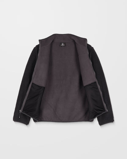Sweat Zippé Storm Stone - Asphalt Black