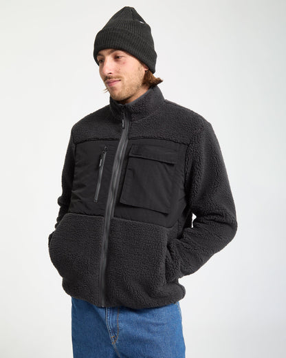 Sweat Zippé Storm Stone - Asphalt Black