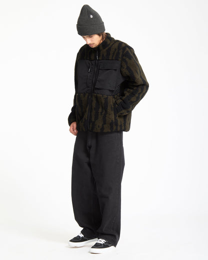 Sweat Zippé Storm Stone - Sage Leaf