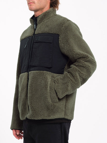 Storm Stone zipped sweatshirt - WINTERMOSS