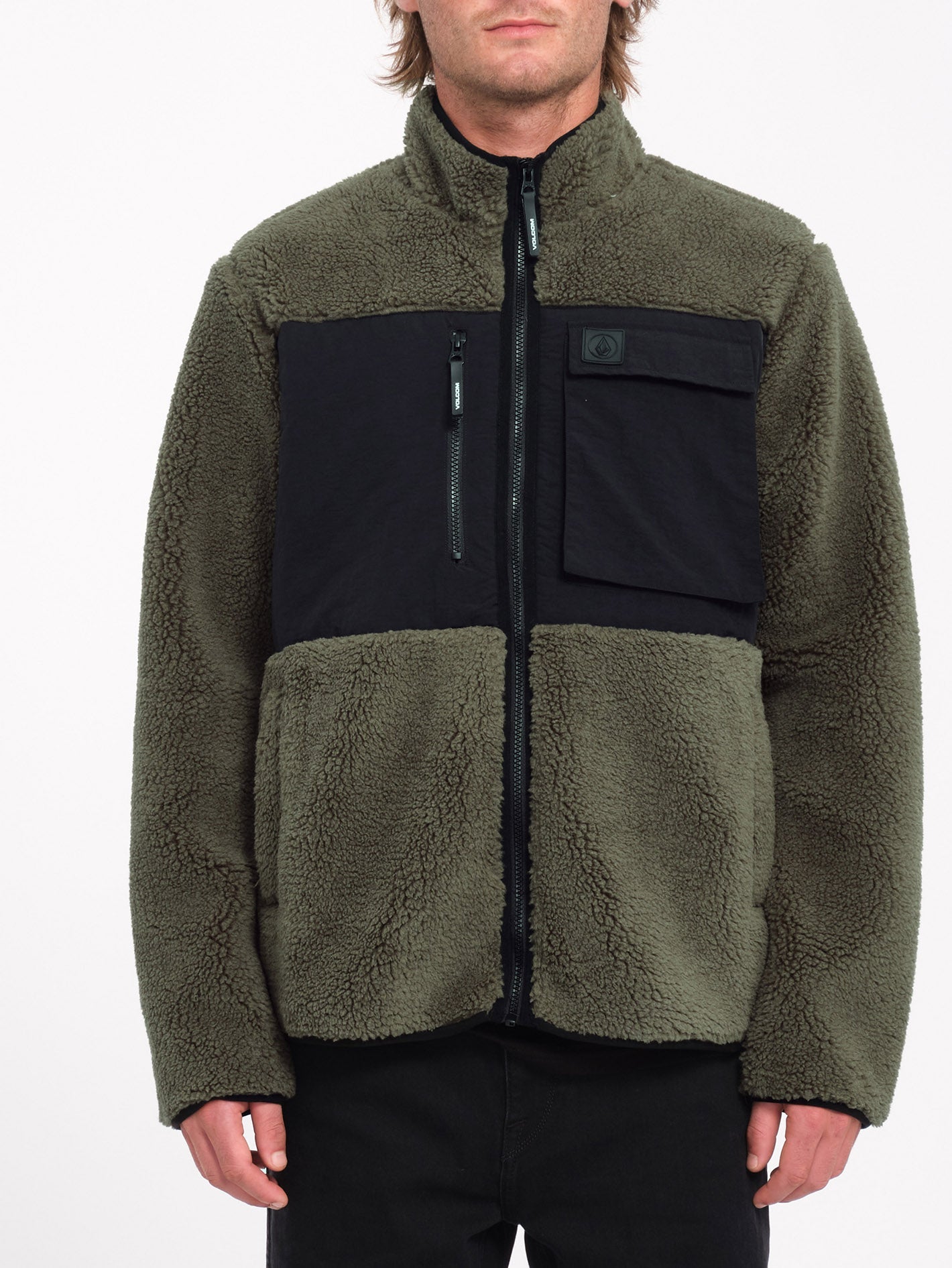 Storm Stone zipped sweatshirt - WINTERMOSS