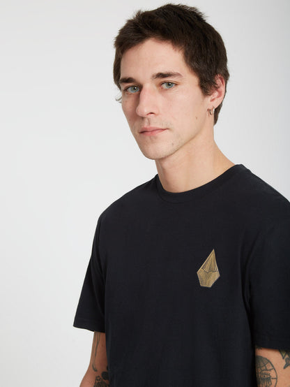 T-shirt T Hooper Glimmer - BLACK
