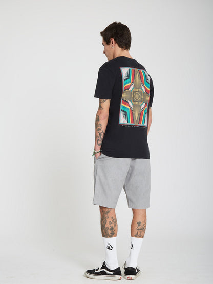 T-shirt T Hooper Glimmer - BLACK
