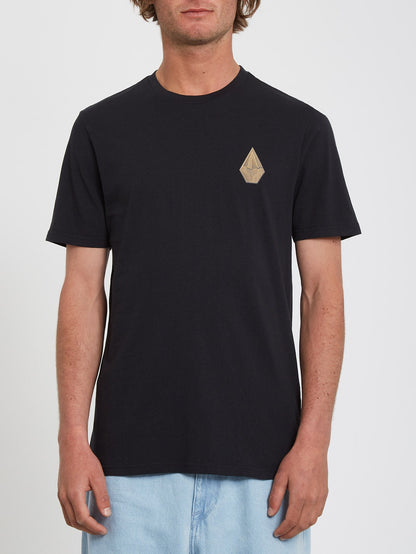 T-shirt T Hooper Glimmer - BLACK