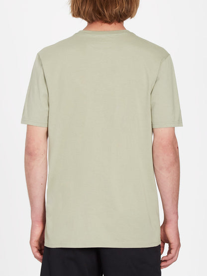 Caged Stone T-Shirt - SEEGRASGRÜN
