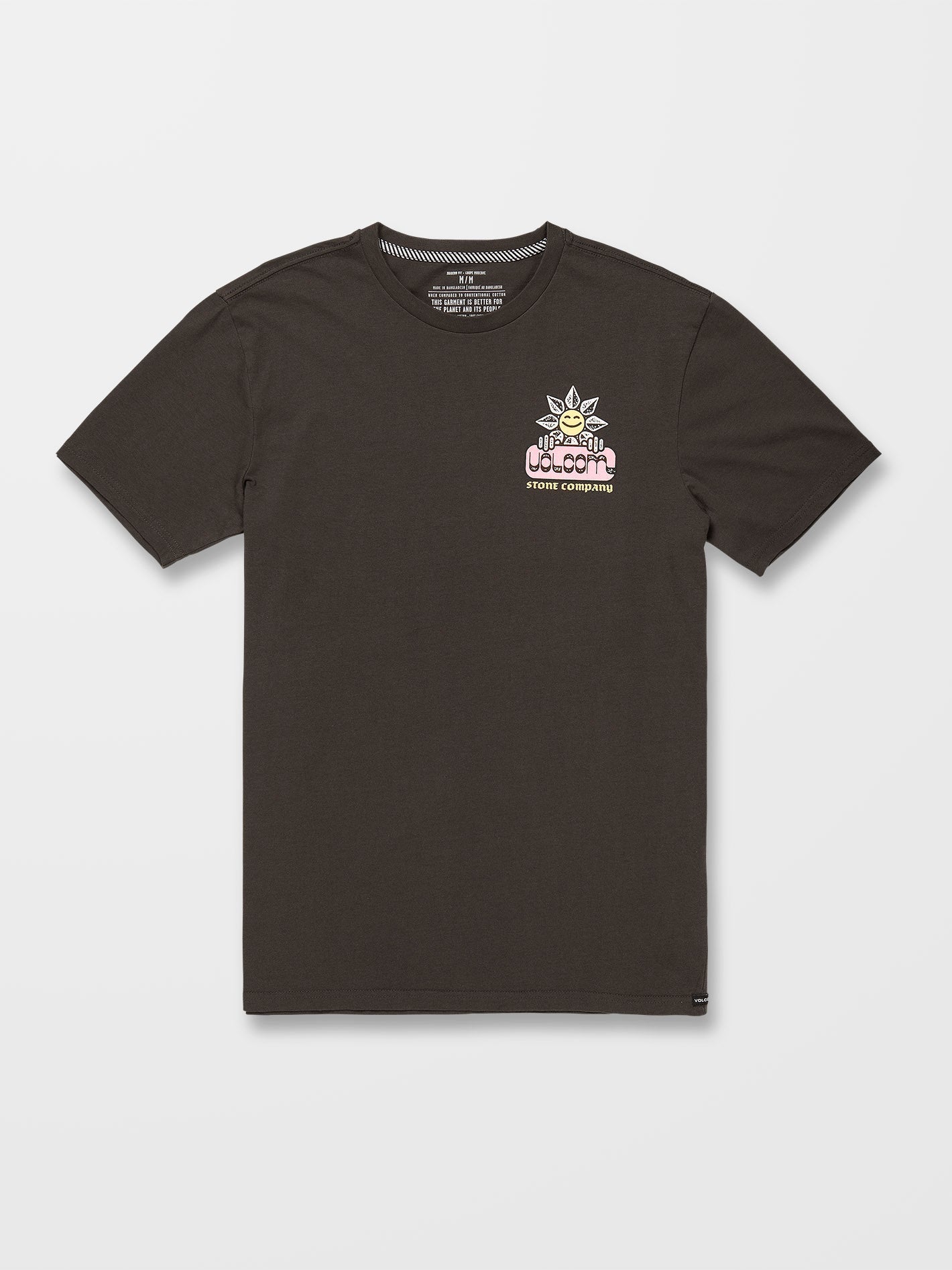 Gardener T-shirt - RINSED BLACK