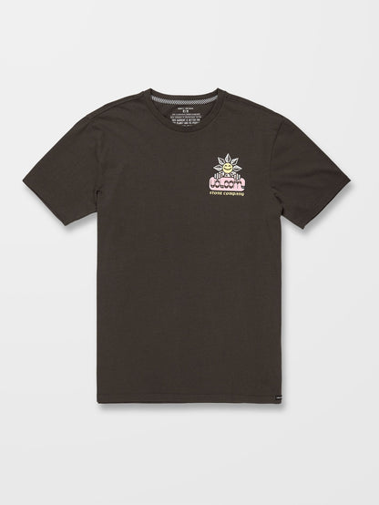 Gardener T-shirt - RINSED BLACK