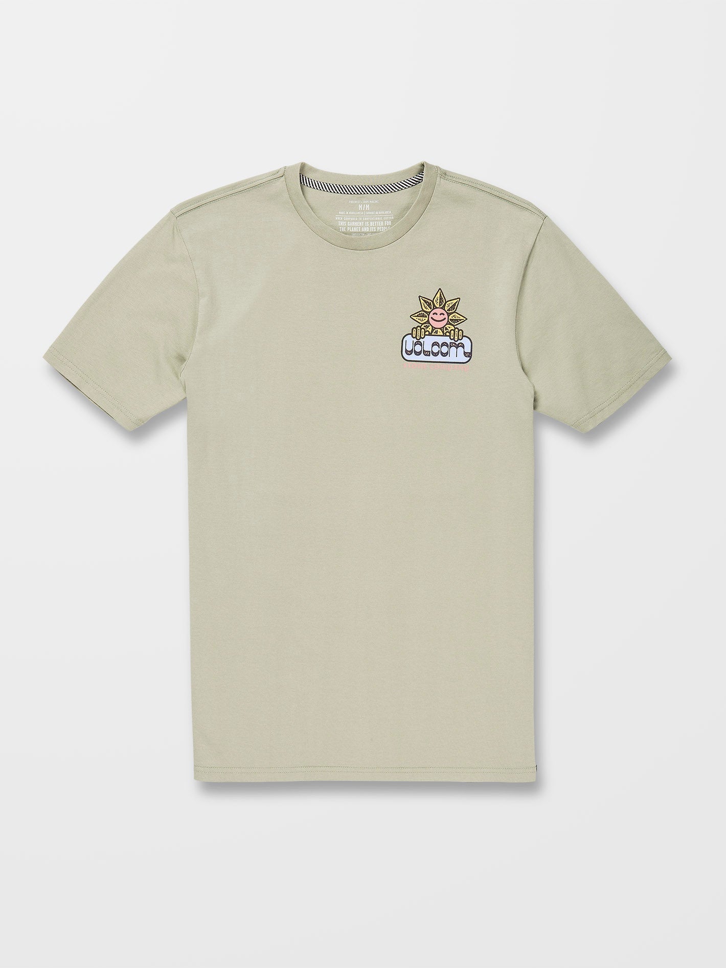 Gardener T-shirt - SEAGRASS GREEN
