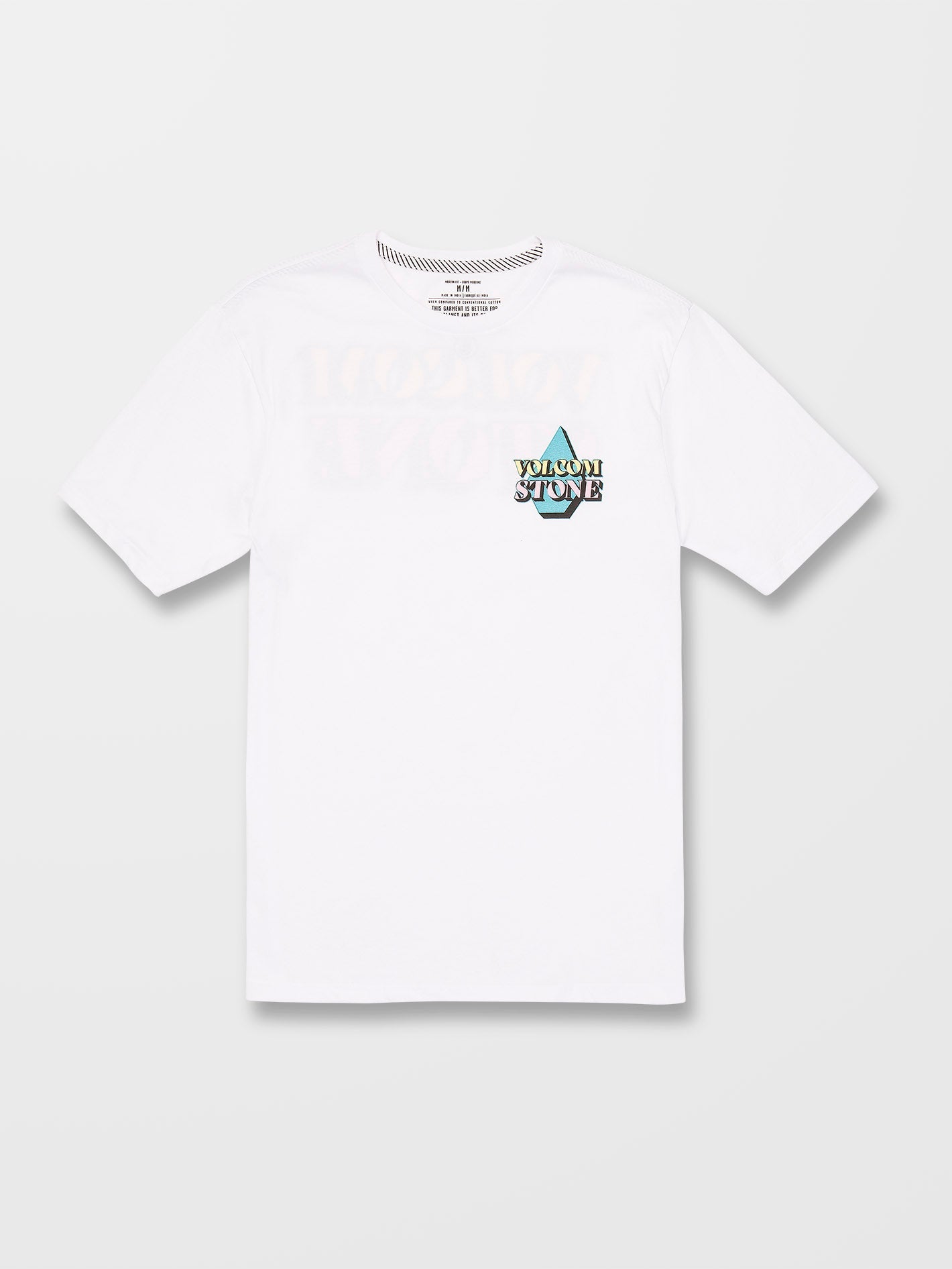 T-shirt Stript - WHITE