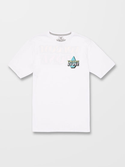 T-shirt Stript - WHITE