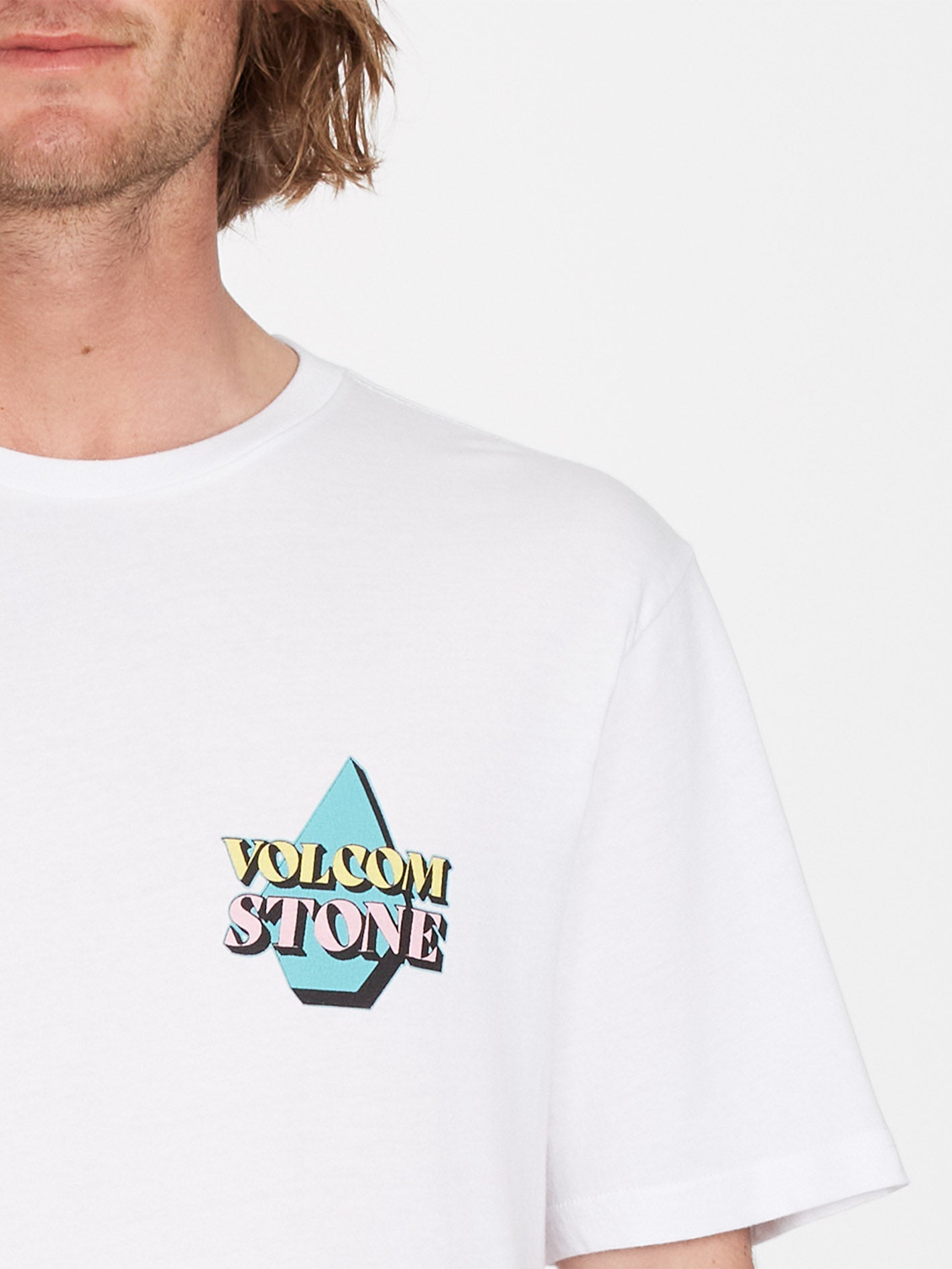 T-shirt Stript - WHITE