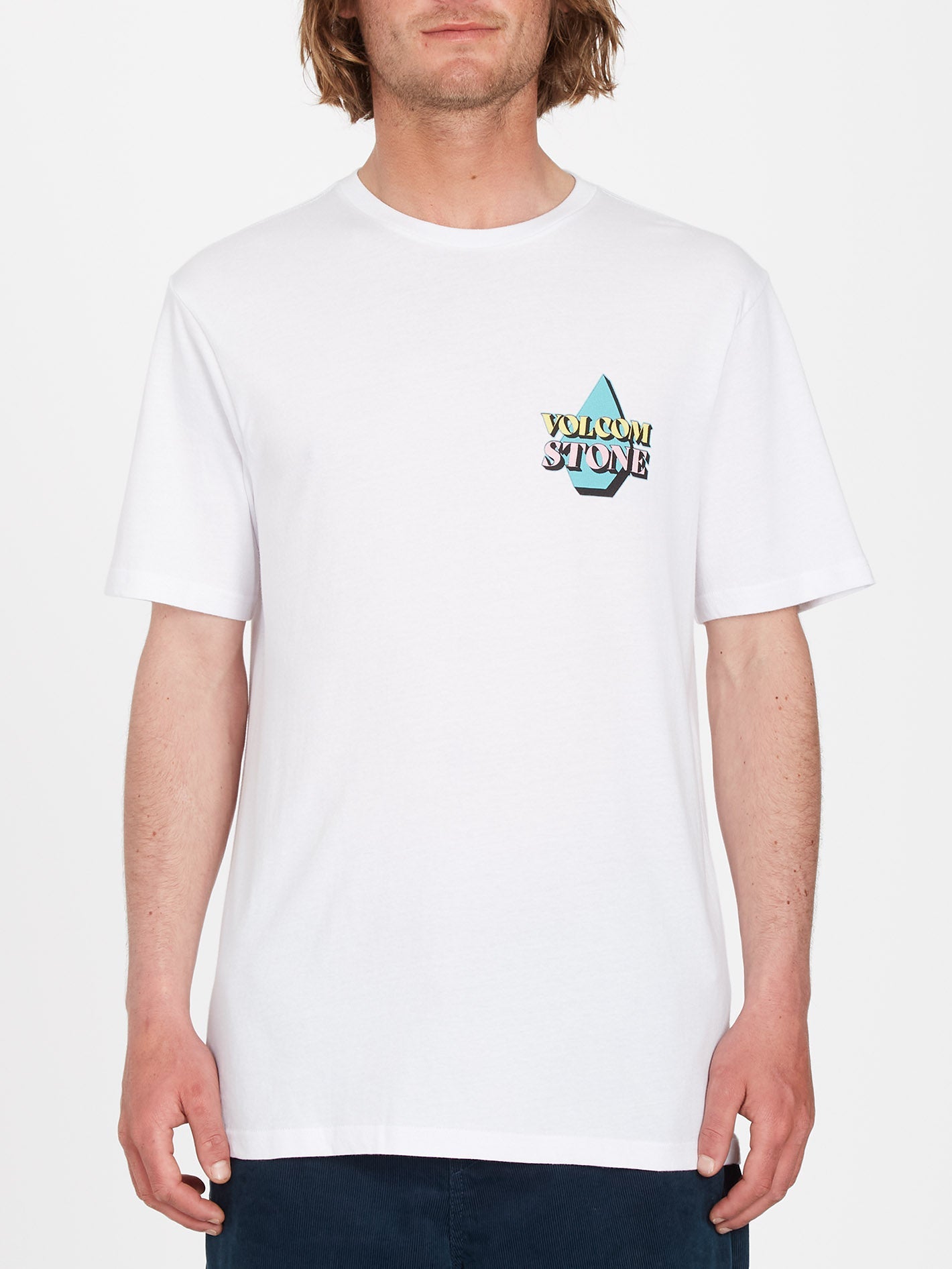 T-shirt Stript - WHITE