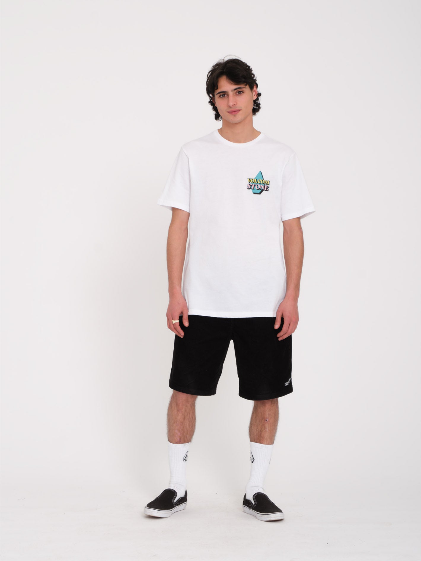 T-shirt Stript - WHITE