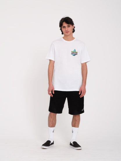 T-shirt Stript - WHITE