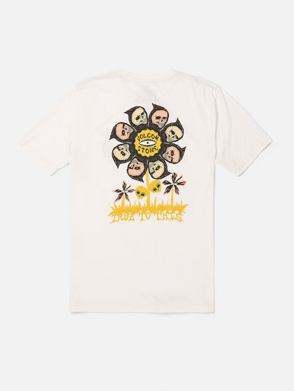 T-shirt Flower Budz - OFF WHITE