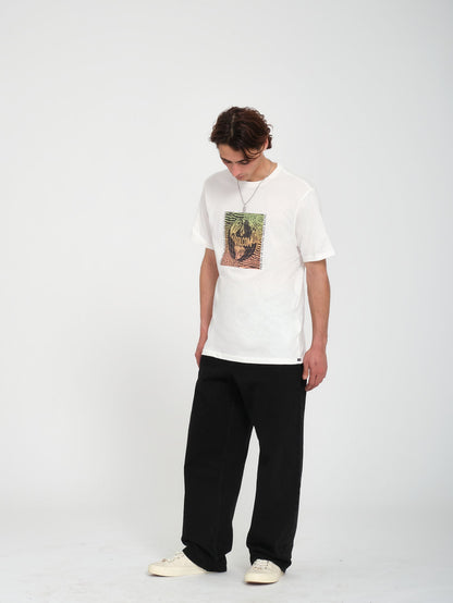 T-shirt Earthtrippin - OFF WHITE