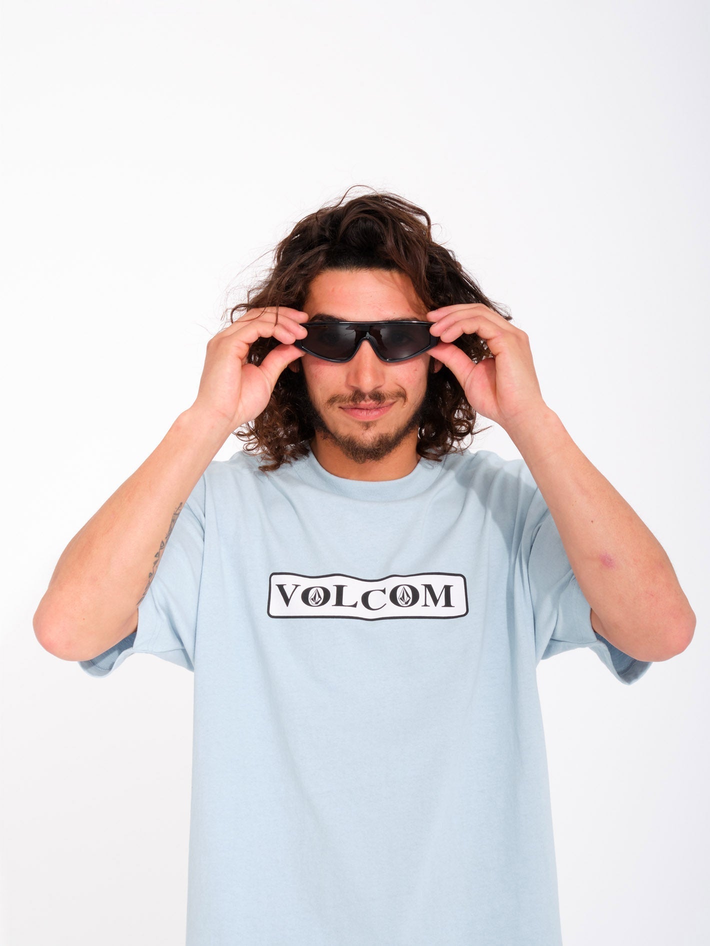 V Ent Stone X2 T-shirt - CELESTIAL BLUE