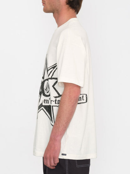 T-shirt V Ent Stone Burst - OFF WHITE