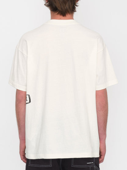 T-shirt V Ent Stone Burst - OFF WHITE