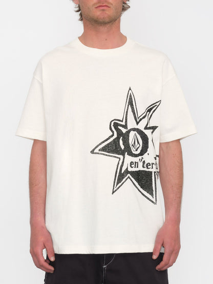 T-shirt V Ent Stone Burst - OFF WHITE