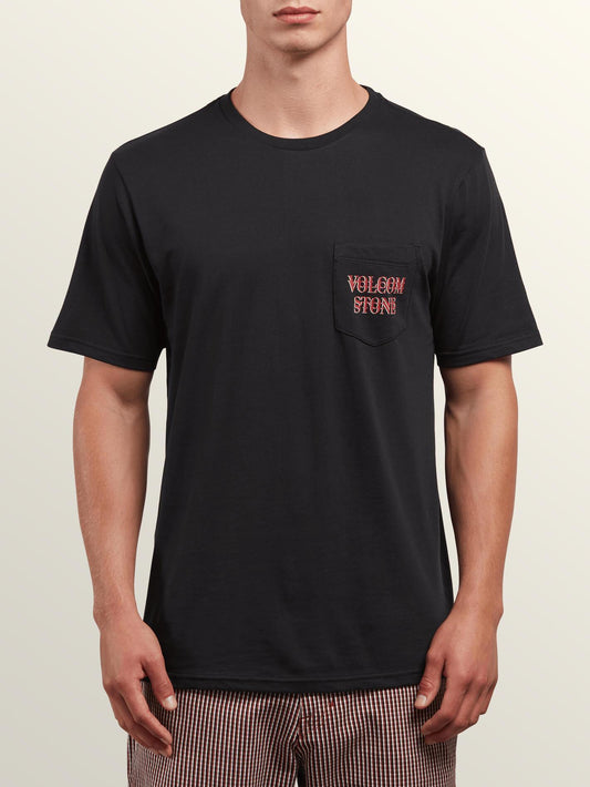 T-Shirt À Poche Transmit - Black