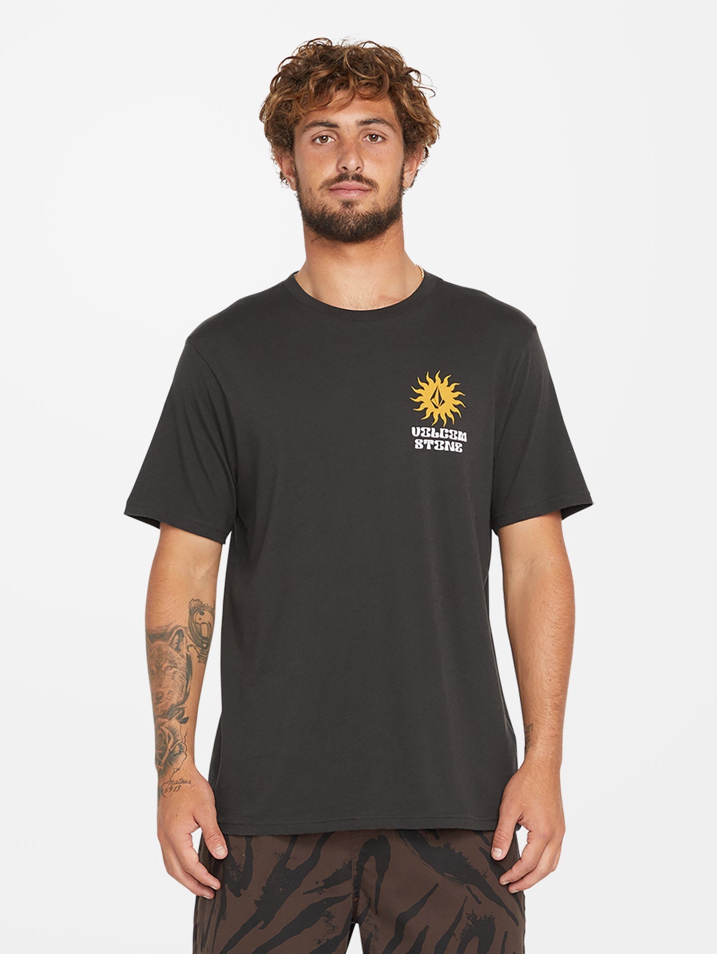 Farm to Yarn Rayz T-Shirt - VINTAGE SCHWARZ
