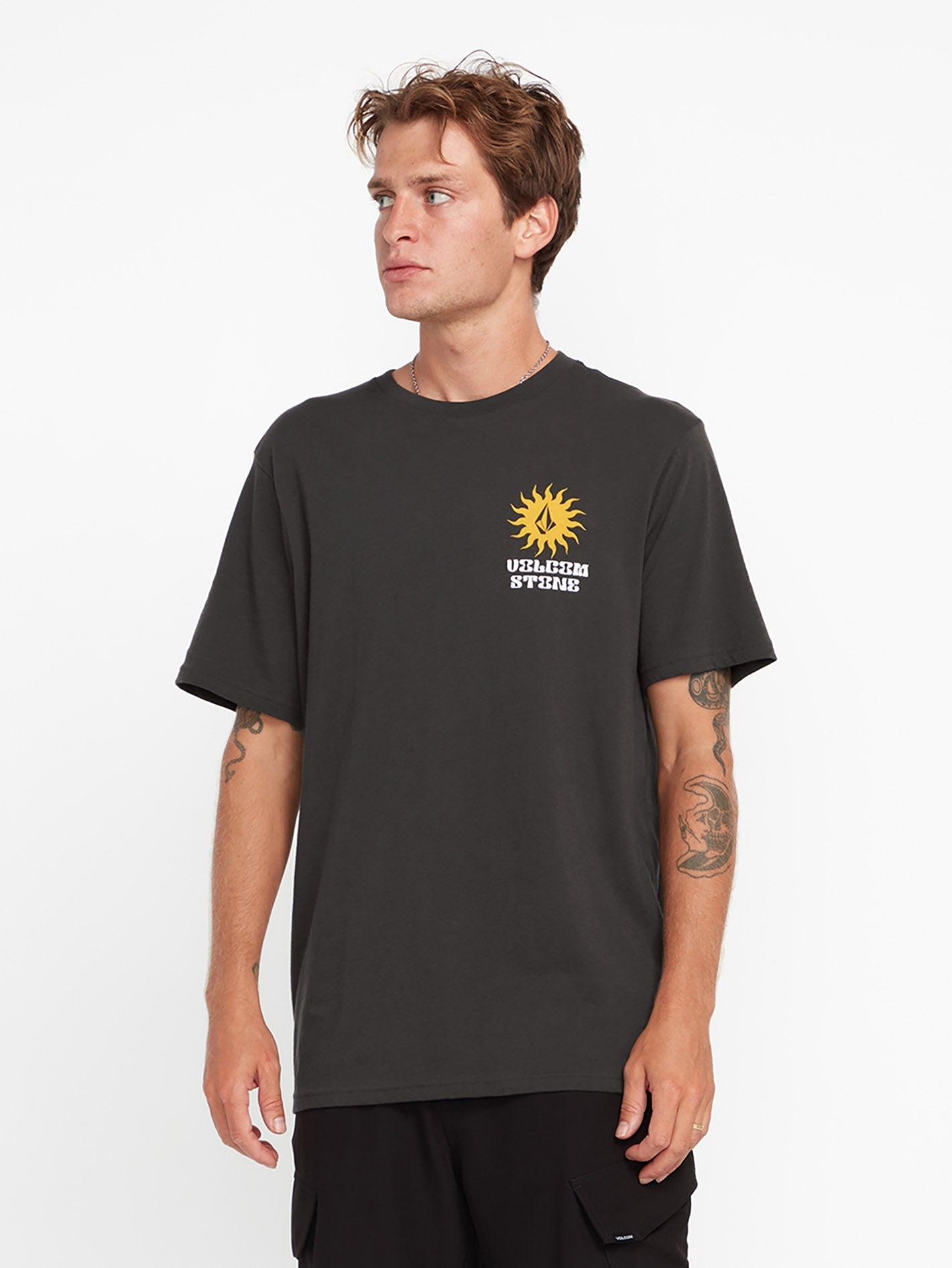 Farm to Yarn Rayz T-Shirt - VINTAGE SCHWARZ