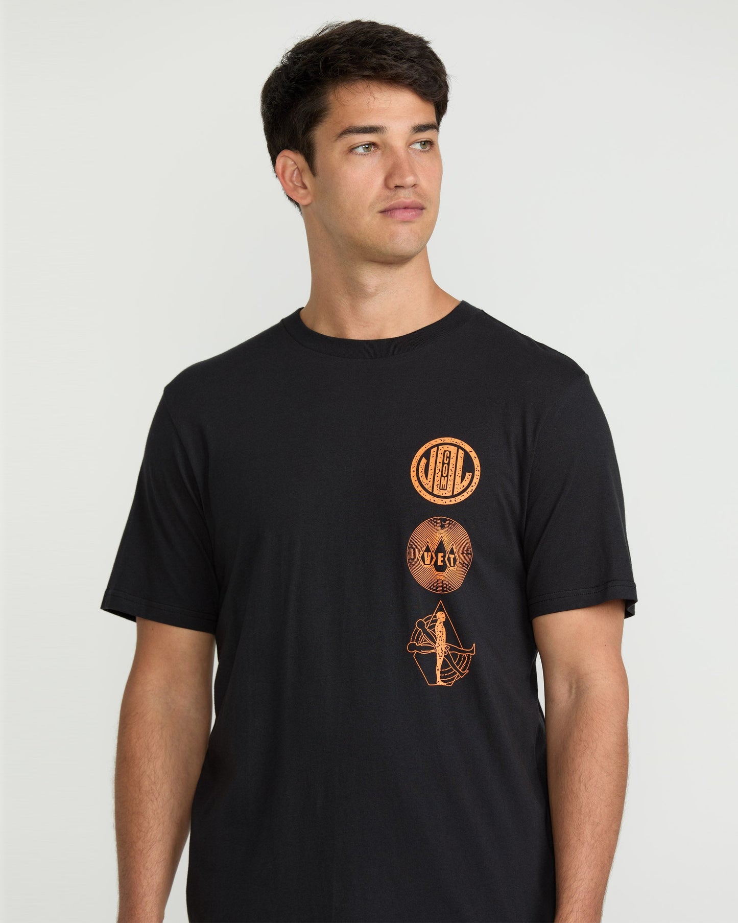 Distance T-Shirt - Antikschwarz