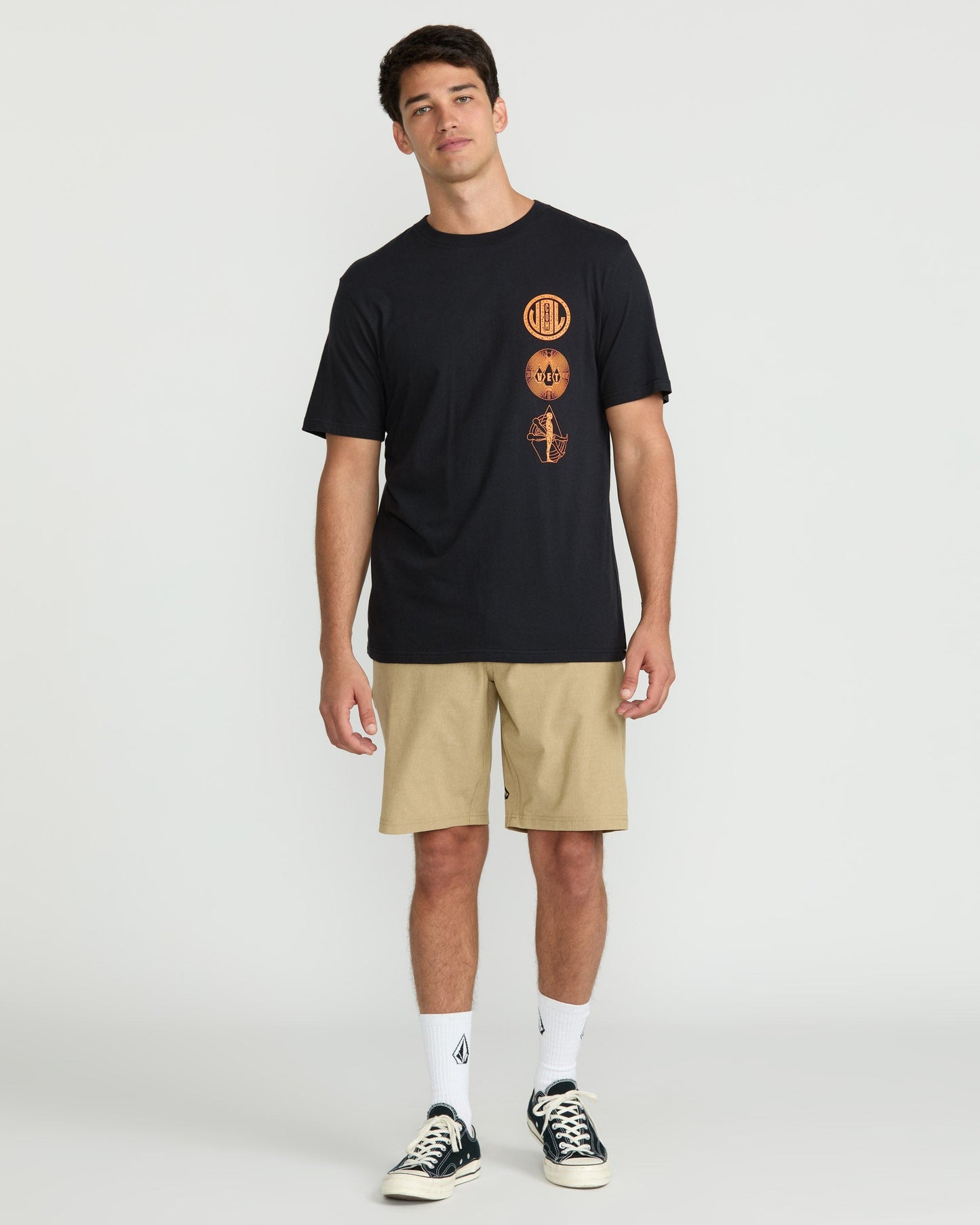 Distance T-Shirt - Antikschwarz