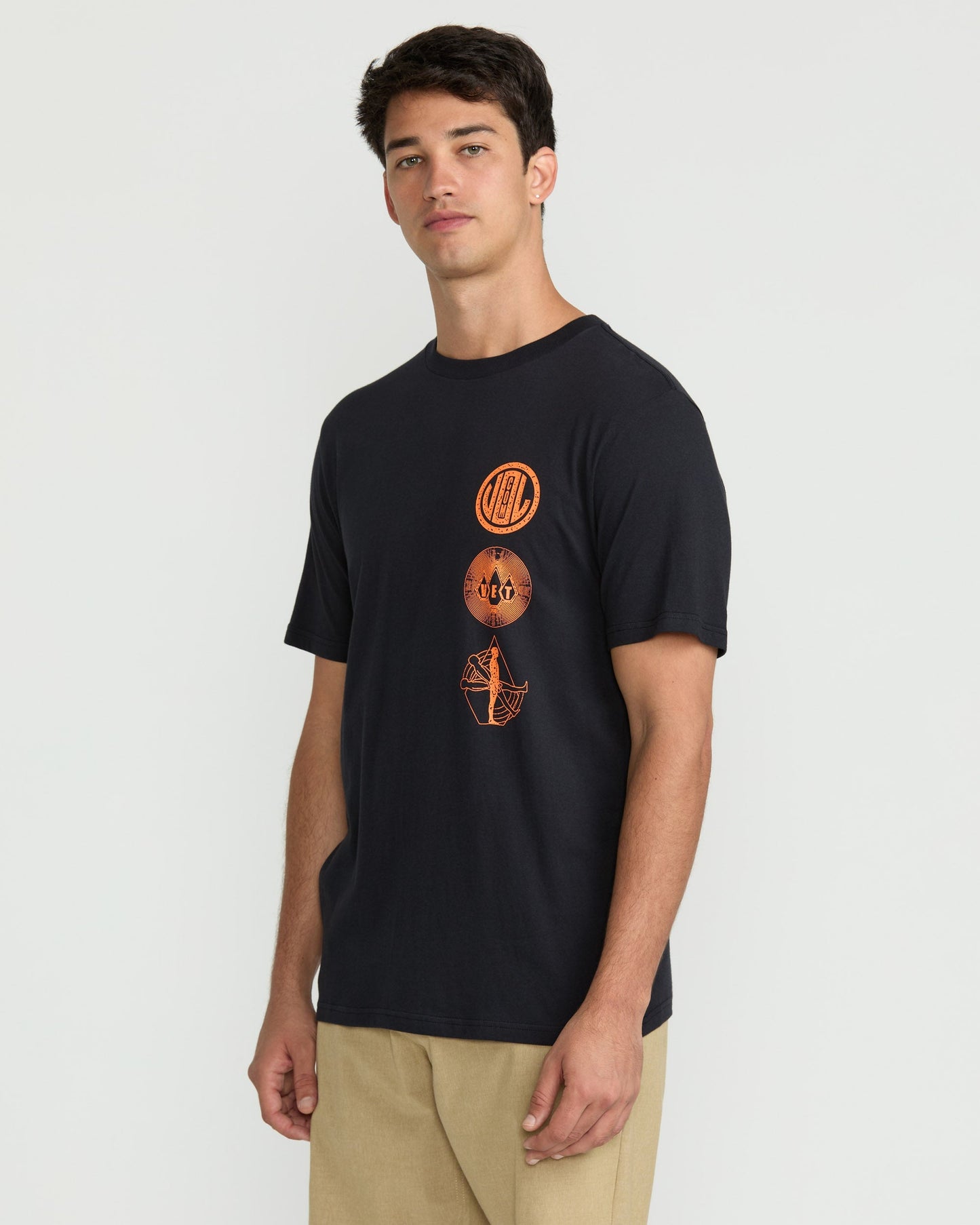 Distance T-Shirt - Antikschwarz