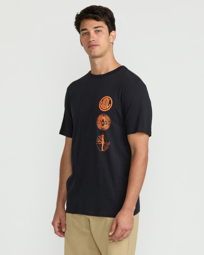 Distance T-Shirt - Antikschwarz