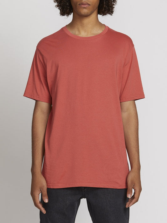 T-Shirt Solid - Mineral Red