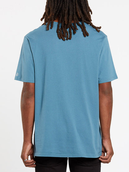 T-shirt Solid Pocket - HORIZON BLUE