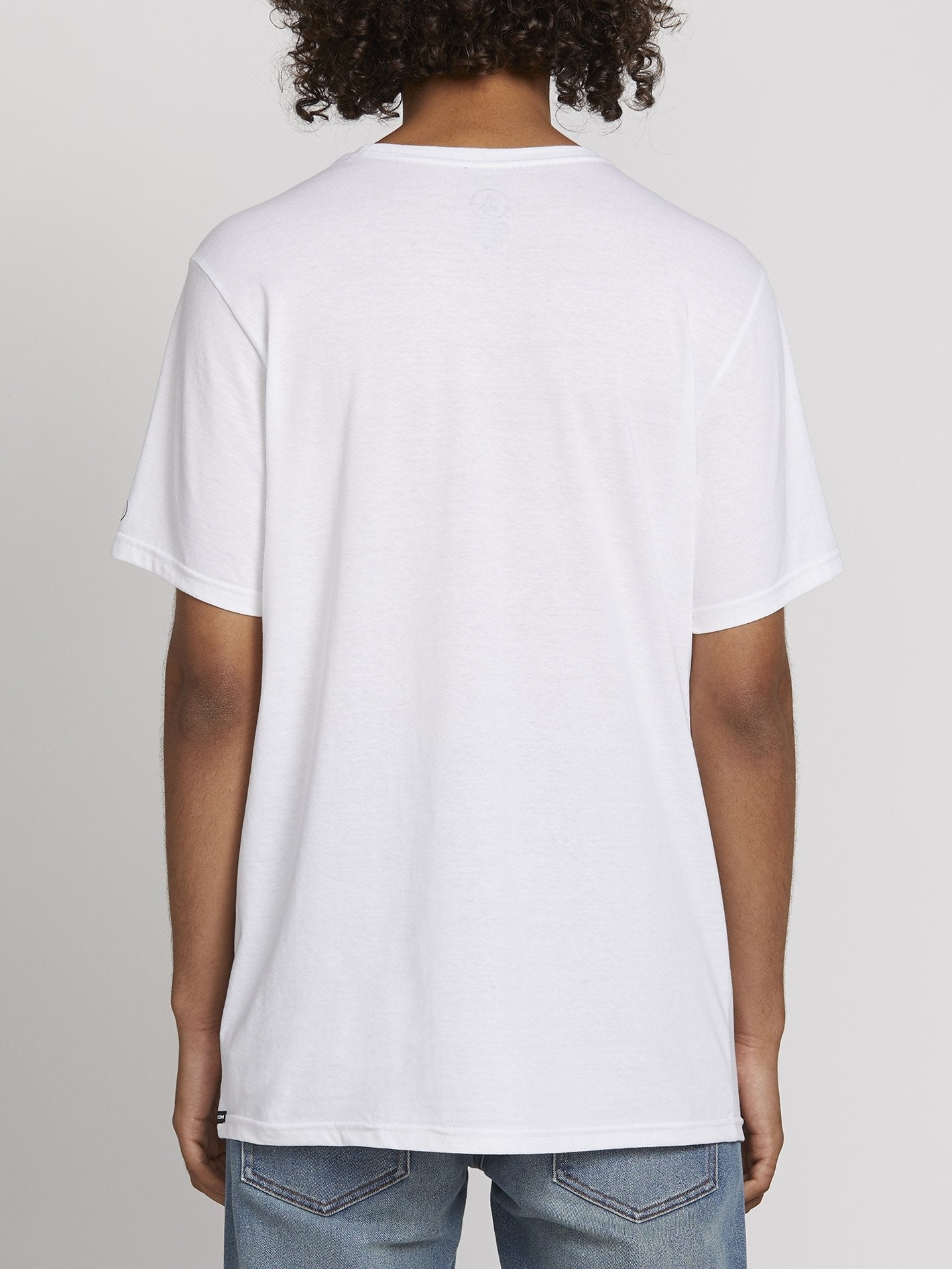 T-Shirt Solid Pocket - White