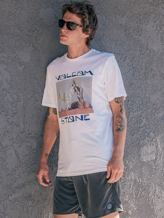 T-Shirt Stone Strike - WHITE