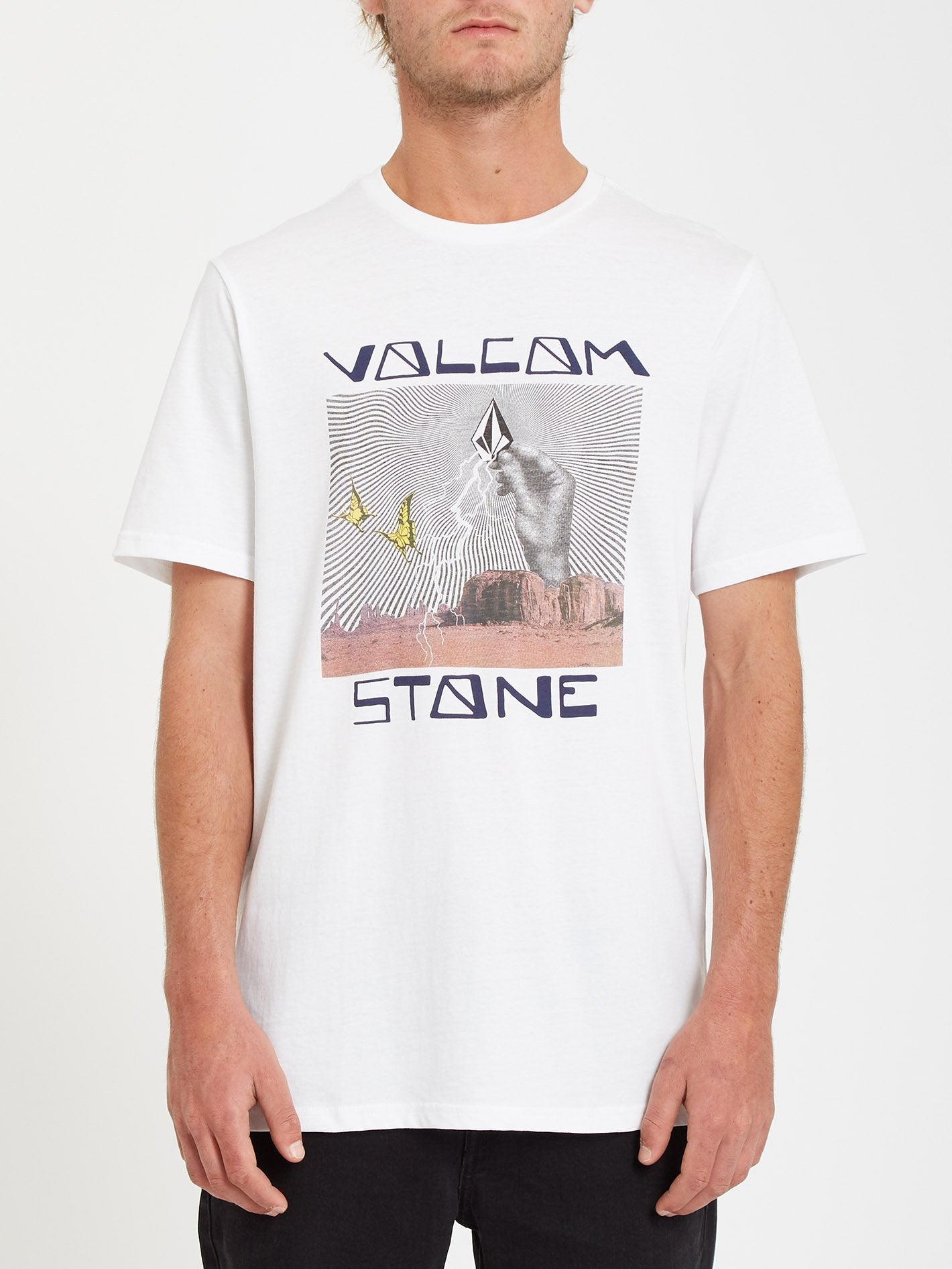 T-Shirt Stone Strike - WHITE