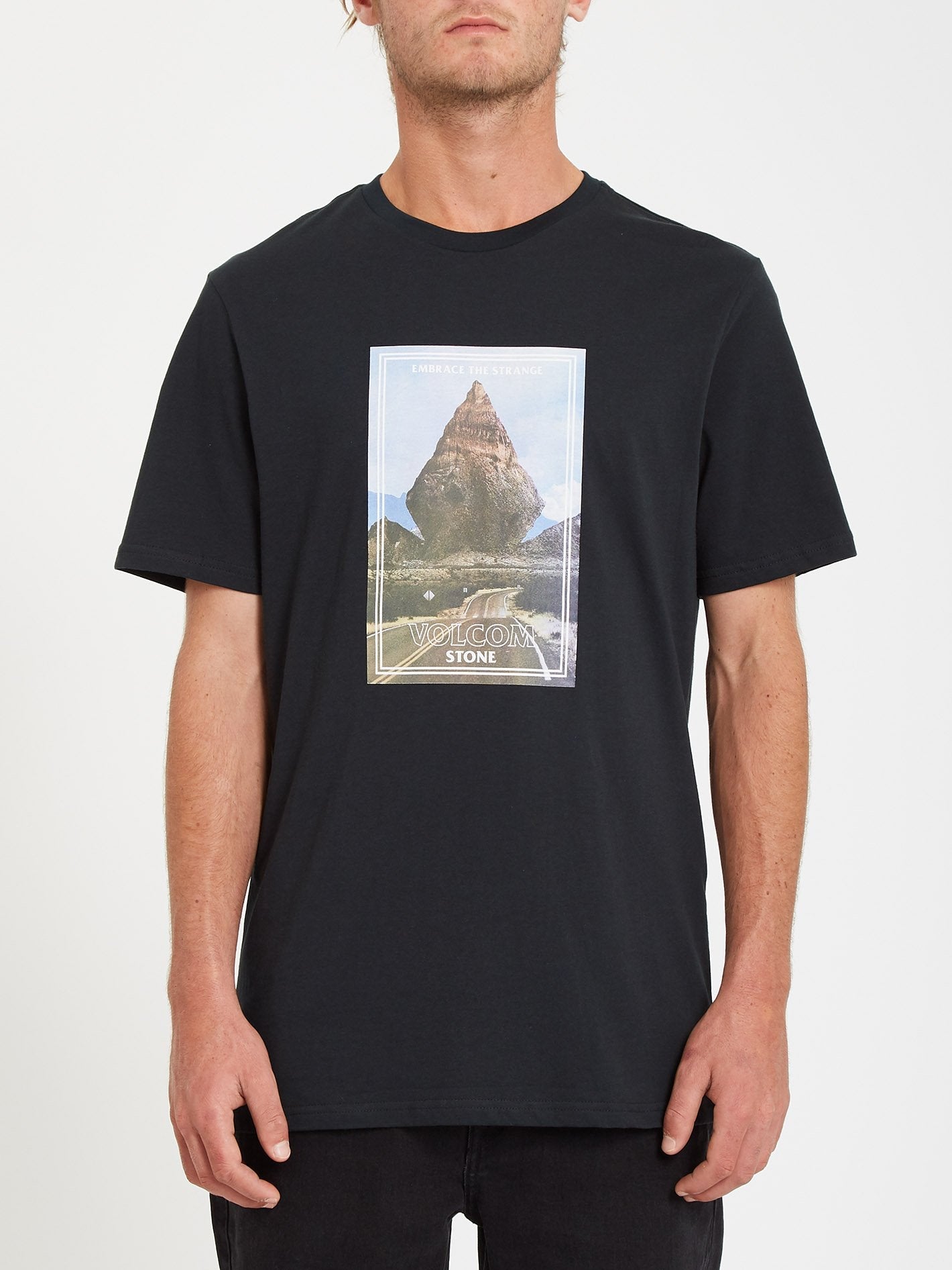 T-Shirt Hand Stone - BLACK